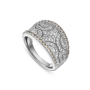10K WHITE GOLD DIAMOND RING 10K WHITE GOLD DIAMOND RING