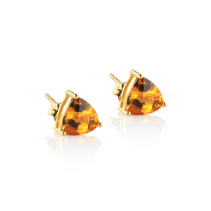 Trillion citrine earrings, citrine montreal, yellow gold citrine earrings, citrine stud earrings, checkerboard citrine studs, checkerboard stones, gold 14K and citrine, 14k gold earrings Montreal jewellery designer www.elysee.ca Trillion citrine earrings, citrine montreal, yellow gold citrine earrings, citrine stud earrings, checkerboard citrine studs, checkerboard stones, gold 14K and citrine, 14k gold earrings Montreal jewellery designer www.elysee.ca