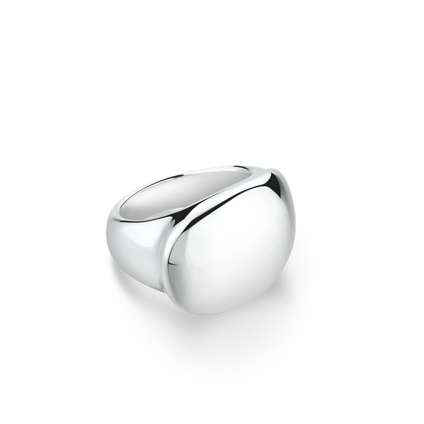 Chunky Silver Ring from Montreal jewellery designer www.elysee.ca
