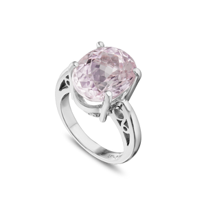 14K White gold and kunzite ring www.elysee.ca 14K White gold and kunzite ring www.elysee.ca