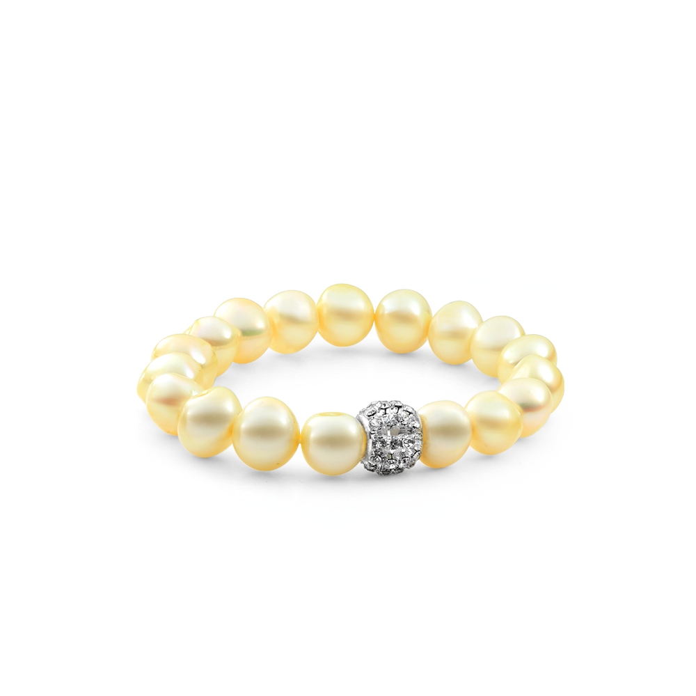 Pearl and cubic zirconia 2025 bracelet