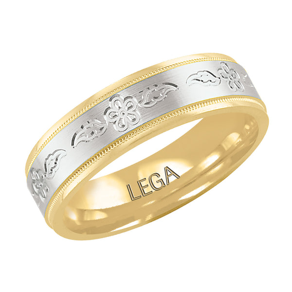 Wedding Band 6266 YW /Alliance Marriage 6266 OJ